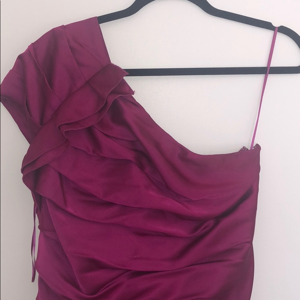 One Shoulder Cocktail Dress - Picture 3 of 5